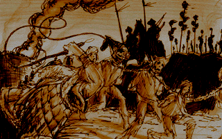 Savaş sahnesi storyboard